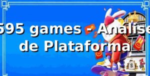595 games - Análise de Plataforma 📊